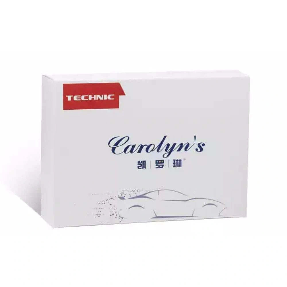 1:10 White Ultimatum GTR V10 Static Sports Car Building Blocks - 2961 PCS